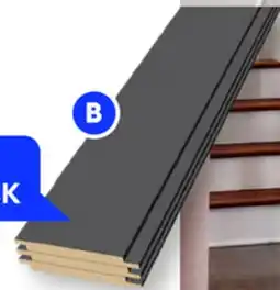 RONA 1/2 X 5-1/2 X 8' MDF shiplap wall panelling, Black offer