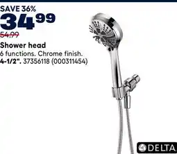 RONA DELTA 4-1/2. Shower head offer