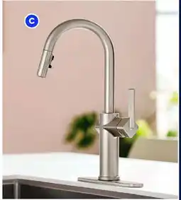 RONA MOEN On pull-down kitchen faucets,Georgene, matte black finish offer