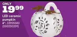 RONA LED ceramic pumpkin 6 offer