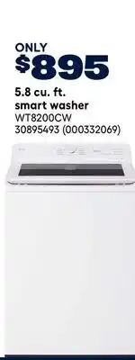 RONA 5.8 cu. ft. smart washer offer