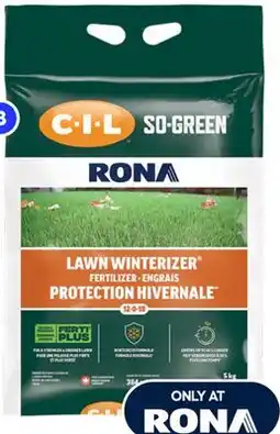 RONA RONA CIL So-Green grass seeds and fertilizers offer