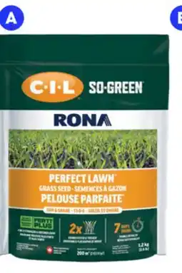 RONA C-I-L 1.2-kg ''Perfect lawn'' grass seeds offer