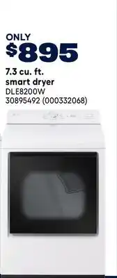 RONA 7.3 cu. ft. smart dryer offer