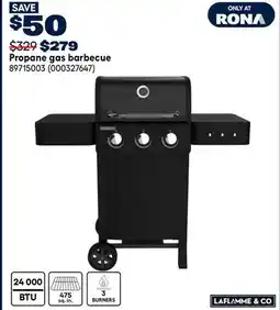 RONA Propane gas barbecue offer