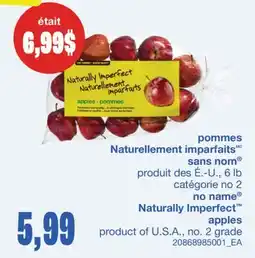 Wholesale Club POMMES NATURELLEMENT IMPARFAITS offer