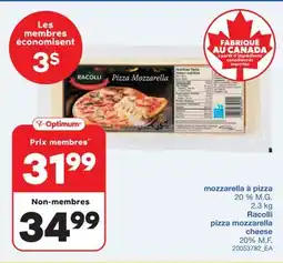Wholesale Club MOZZARELLA À PIZZA, 2,3 KG offer