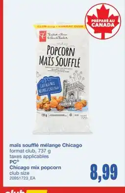 Wholesale Club MAÏS SOUFFLÉ MÉLANGE CHICAGO, 737 G offer