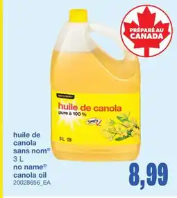 Wholesale Club HUILE DE CANOLA, 3 L offer
