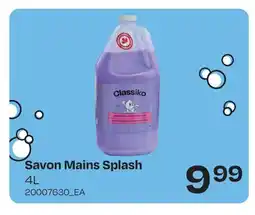 Wholesale Club SAVON MAINS SPLASH, 4L offer