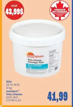 Wholesale Club FETA, 3 kg offer