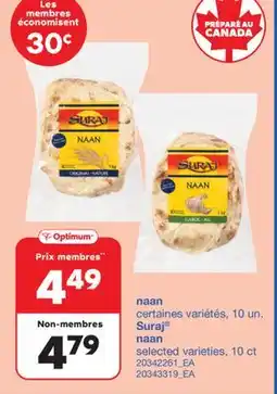 Wholesale Club NAAN, 10 UN offer
