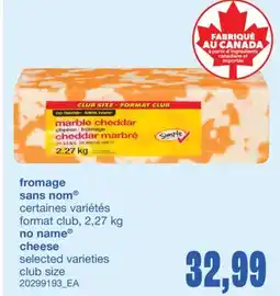 Wholesale Club FROMAGE, 2,27 KG offer