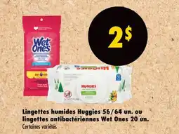Wholesale Club LINGETTES HUMIDES, 56/64 UN. OU LINGETTES ANTIBACTÉRIENNES, 20 UN offer