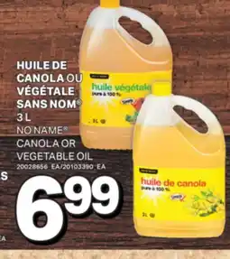 L'Intermarché HUILE DE CANOLA OU VÉGÉTALE | VEGETABLE OIL, 3 L offer