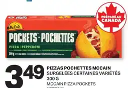 L'Intermarché PIZZAS POCHETTES | CAIN PIZZA POCKETS, 300 G offer