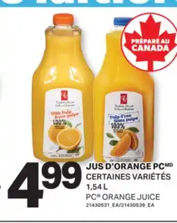 L'Intermarché JUS D'ORANGE | ORANGE JUICE, 1,54 L offer