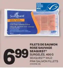 L'Intermarché FILETS DE SAUMON ROSE SAUVAGE | WILD PINK SALMON FILLETS, 400 G offer