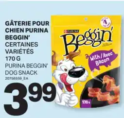 L'Intermarché GÂTERIE POUR CHIEN BEGGIN' | BEGGIN' DOG SNACK, 170 G offer
