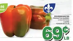 L'Intermarché POIVRONS MIXTES | MIXED PEPPERS offer