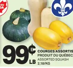 L'Intermarché COURGES ASSORTIS | ASSORTED SQUASH offer