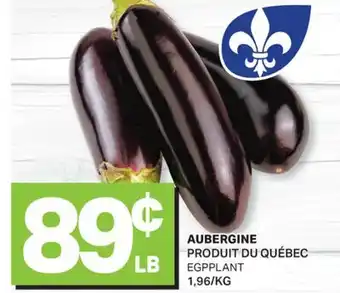L'Intermarché AUBERGINE | EGPPLANT offer