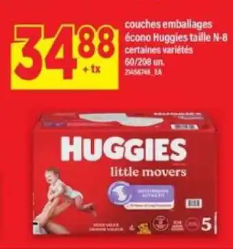 Maxi Huggies Little Movers offer