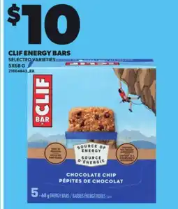 Loblaws CLIF ENERGY BARS, 5X68 G offer