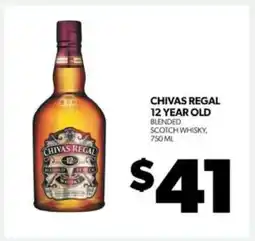 Real Canadian Liquorstore Chivas Regal 12 Year Old offer