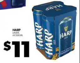 Real Canadian Liquorstore Harp Lager offer