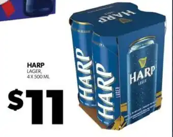 Real Canadian Liquorstore Harp Lager offer