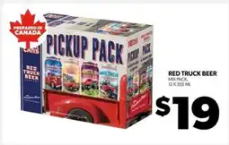 Real Canadian Liquorstore Red Truck Beer offer