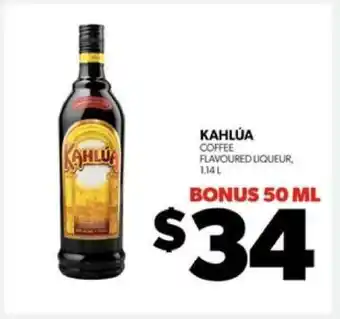 Real Canadian Liquorstore Kahlúa offer