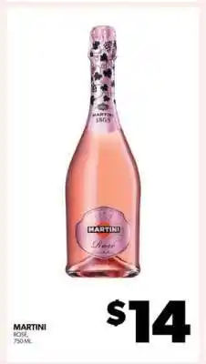 Real Canadian Liquorstore MARTINI Rosé offer