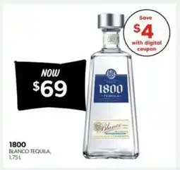 Real Canadian Liquorstore 1800 Blanco Tequila offer