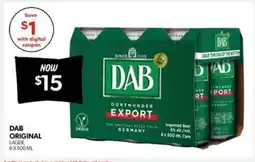 Real Canadian Liquorstore DAB Original Lager offer