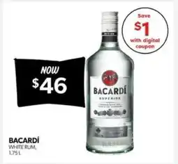 Real Canadian Liquorstore Bacardí White Rum offer