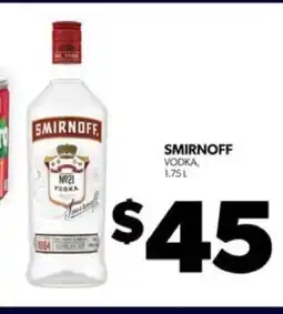 Real Canadian Liquorstore Smirnoff Vodka offer