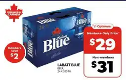 Real Canadian Liquorstore Labatt Blue offer