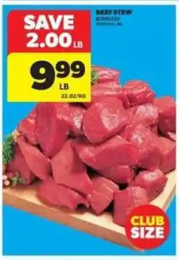 Real Canadian Superstore Beef Stew Boneless offer