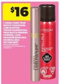 Real Canadian Superstore L'Oreal Paris Makeup offer