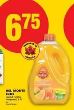 No Frills DEL MONTE JUGO offer