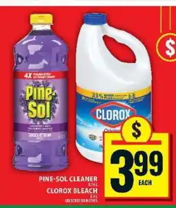 Food Basics Pine-Sol Cleaner & Clorox Bleach offer