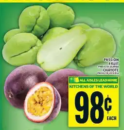 Food Basics Passion Fruit / Chayote offer