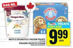 Food Basics Nestlé Drumstick Frozen Treats / Häagen-Dazs Ice Cream offer