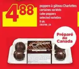 Maxi poppers à gâteau Charlottes offer