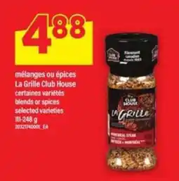 Maxi LA GRILLE CLUB HOUSE offer