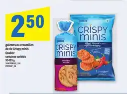 Maxi CRISPY MINIS offer