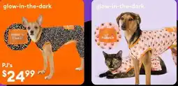 Petsmart Cute & cozy pet PJ's offer