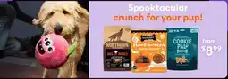 Petsmart Spooktacular crunch for your pup! offer